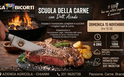 Scuola della Carne con Dott. Asado – 15 Novembre